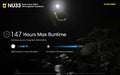 Lampe Frontale Nitecore NU33 – 700 Lumens  NYCTALOPE  