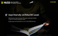 Lampe Frontale Nitecore NU33 – 700 Lumens  NYCTALOPE  
