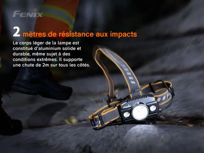 Lampe Frontale Rechargeable Fenix HP30R V2.0 – 3000 Lumens - NYCTALOPE