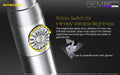 Lampe Nitecore GEM10UV – 3000mW 365nm Ultraviolet  NYCTALOPE  