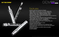 Lampe Nitecore GEM10UV – 3000mW 365nm Ultraviolet  NYCTALOPE  