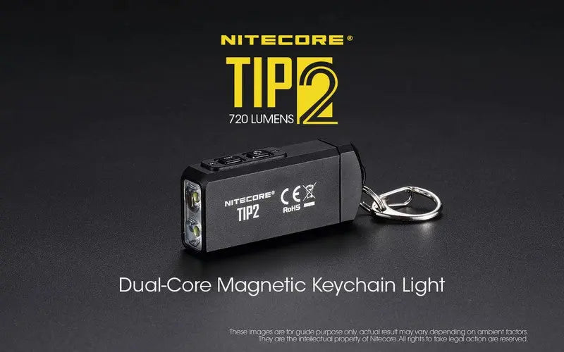 Lampe Nitecore TIP2 - 720 Lumens - Rechargeable  NYCTALOPE  
