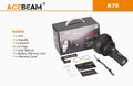 Lampe Torche Acebeam K75 – 6300 Lumens – Portée 2500 mètres  NYCTALOPE  