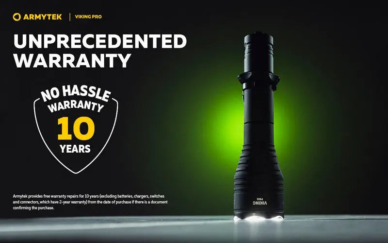 Lampe Torche Armytek Viking Pro Magnet USB – 2200/2050 Lumens - NYCTALOPE