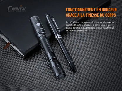 Lampe Torche Fenix LD22 V2.0 – 800 Lumens  NYCTALOPE  