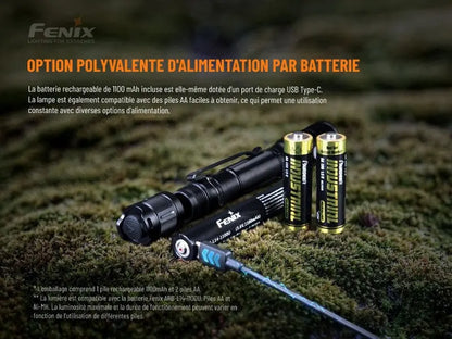 Lampe Torche Fenix LD22 V2.0 – 800 Lumens  NYCTALOPE  