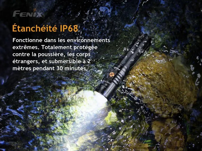 Lampe Torche Fenix LD32 UVC – 1200 Lumens – Désinfection UVC  NYCTALOPE  