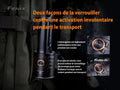Lampe Torche Fenix LR35R – 10000 Lumens - Rechargeable  NYCTALOPE  