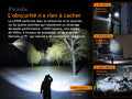 Lampe Torche Fenix LR50R – 12000 Lumens - Rechargeable - NYCTALOPE