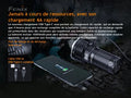 Lampe Torche Fenix LR50R – 12000 Lumens - Rechargeable - NYCTALOPE