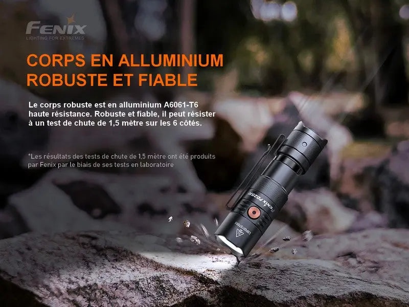 Lampe Torche Fenix PD25R – 800 Lumens  NYCTALOPE  