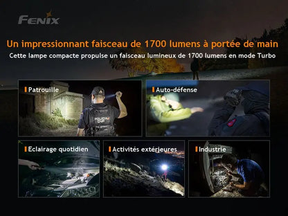 Lampe Torche Fenix PD35 V3.0 – 1700 Lumens - NYCTALOPE