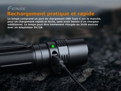 Lampe Torche Fenix PD40R V2.0 – 3000 Lumens  NYCTALOPE  