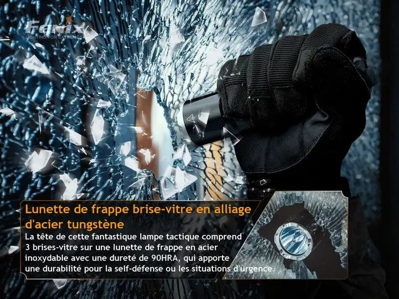 Lampe Torche Fenix TK16 V2.0 – 3100 Lumens  NYCTALOPE  