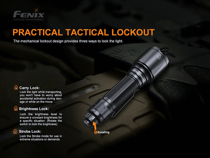 Lampe Torche Fenix TK22 TAC – 2800 Lumens  NYCTALOPE  