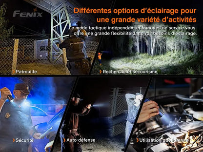 Lampe Torche Fenix TK35UE V2.0 – 5000 Lumens  NYCTALOPE  