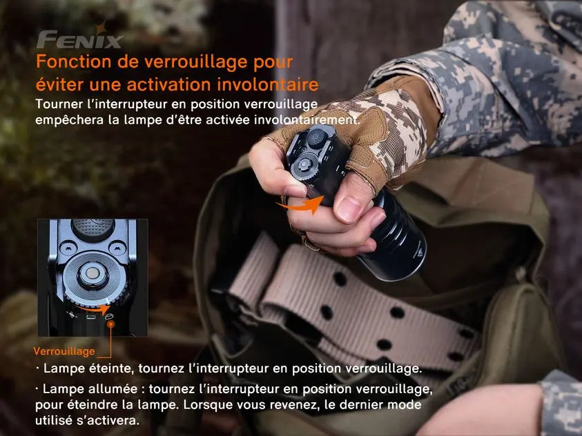 Lampe Torche Fenix TK35UE V2.0 – 5000 Lumens  NYCTALOPE  