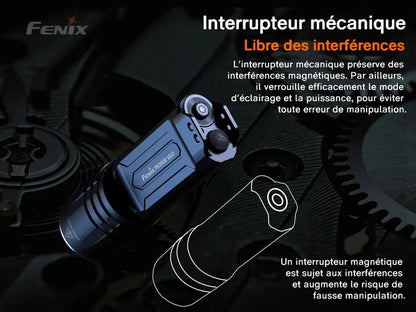 Lampe Torche Fenix TK35UE V2.0 – 5000 Lumens  NYCTALOPE  
