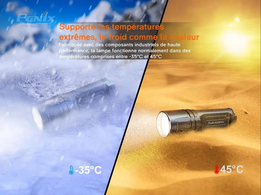 Lampe Torche Fenix TK35UE V2.0 – 5000 Lumens  NYCTALOPE  