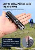 Lampe Torche Klarus G15 V2.0 – 4200 Lumens – Rechargeable Type-C  NYCTALOPE  