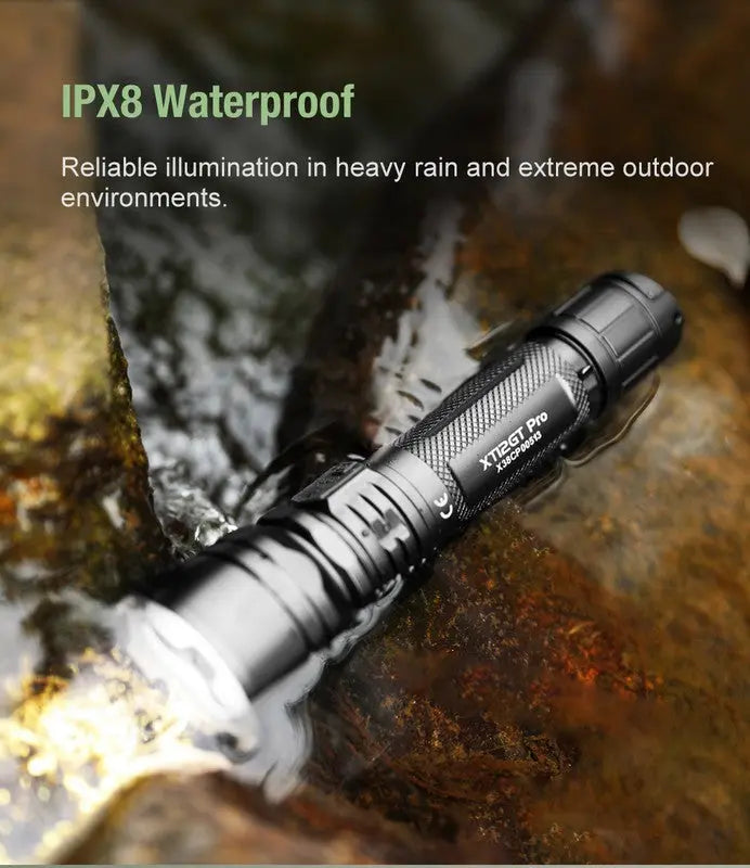 Lampe Torche Klarus XT12GT PRO – 1600 Lumens - Tactique et rechargeable  NYCTALOPE  