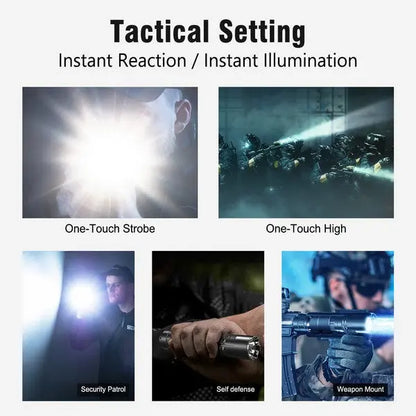 Lampe Torche Klarus XT2CR PRO – 2100 Lumens tactique et rechargeable - NYCTALOPE