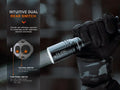 Lampe Torche Laser Fenix HT30R – 500 Lumens  NYCTALOPE  