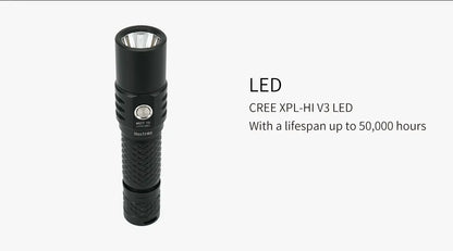 Lampe Torche MecArmy MOT10 – 900 Lumens - NYCTALOPE