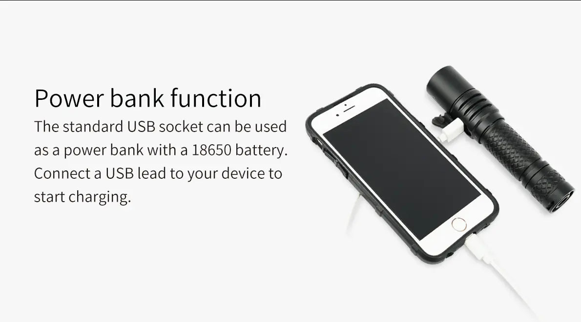 Lampe Torche MecArmy MOT10 – 900 Lumens - NYCTALOPE