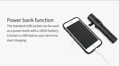 Lampe Torche MecArmy MOT10 – 900 Lumens - NYCTALOPE