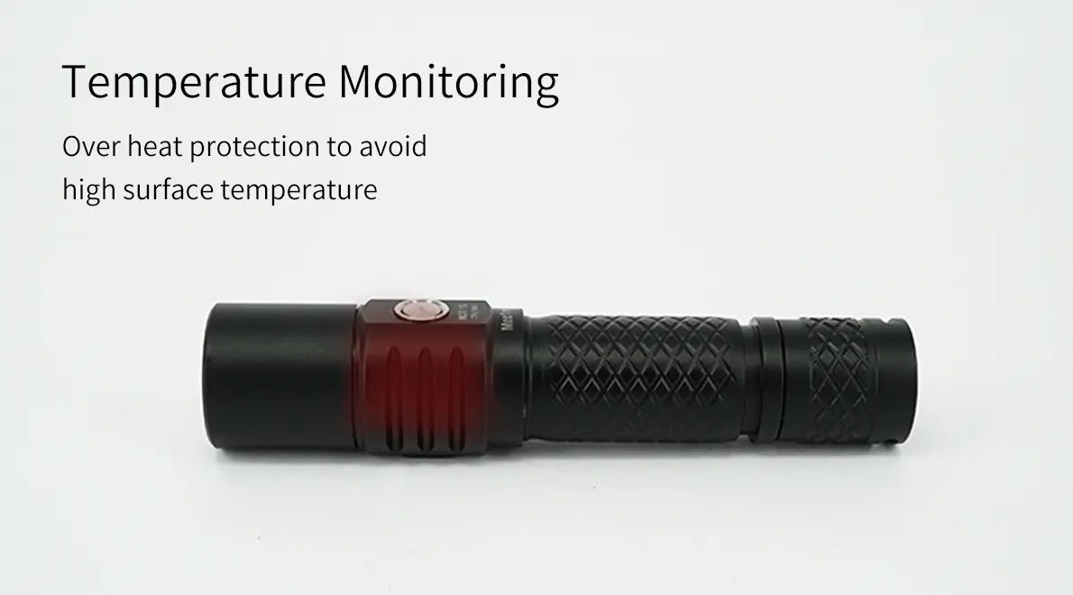 Lampe Torche MecArmy MOT10 – 900 Lumens - NYCTALOPE