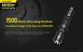 Lampe Torche Nitecore MH10V2 – 1200 Lumens - Rechargeable  NYCTALOPE  