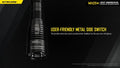 Lampe Torche Nitecore MH25 V2 – 1300 Lumens - Rechargeable  NYCTALOPE  