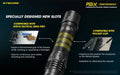 Lampe Torche Nitecore P10iX – 4000 Lumens - Rechargeable USB-C  NYCTALOPE  