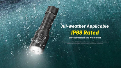 Lampe Torche Nitecore P23i – 3000 Lumens  NYCTALOPE  