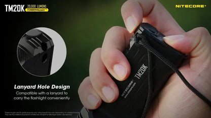 Lampe Torche Nitecore TM20K – 20000 Lumens  NYCTALOPE  
