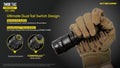 Lampe Torche Nitecore TM9K TAC – 9800 Lumens – Tactique et Rechargeable  NYCTALOPE  