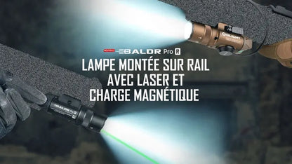 Lampe Torche Olight BALDR Pro R – 1350 Lumens – Laser Vert - NYCTALOPE