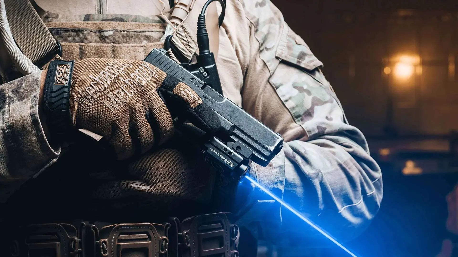 Lampe Torche Olight BALDR S BL – 800 Lumens – Laser Bleu  NYCTALOPE  