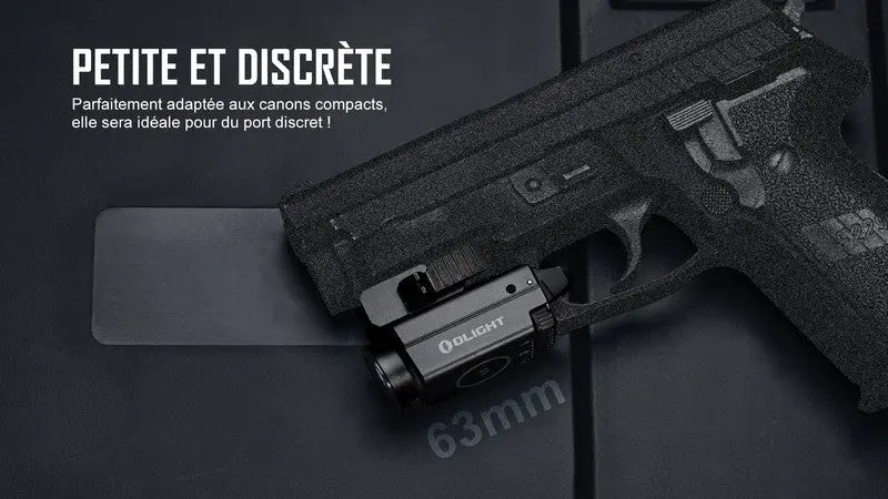 Lampe Torche Olight BALDR S – 800 Lumens – Laser Vert - NYCTALOPE