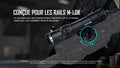 Lampe Torche Olight Odin GL M – 1500 Lumens – Fixation M-LOK et Switch – Laser Vert - NYCTALOPE