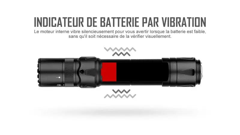 Lampe Torche Olight Odin GL M – 1500 Lumens – Fixation M-LOK et Switch – Laser Vert - NYCTALOPE