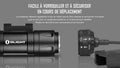Lampe Torche Olight Odin Mini – 1250 Lumens – Fixation M-LOK et Switch - NYCTALOPE
