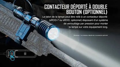 Lampe Torche Olight WARRIOR X 3 – 2500 Lumens  NYCTALOPE  