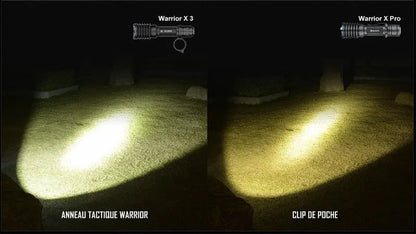 Lampe Torche Olight WARRIOR X 3 – 2500 Lumens  NYCTALOPE  