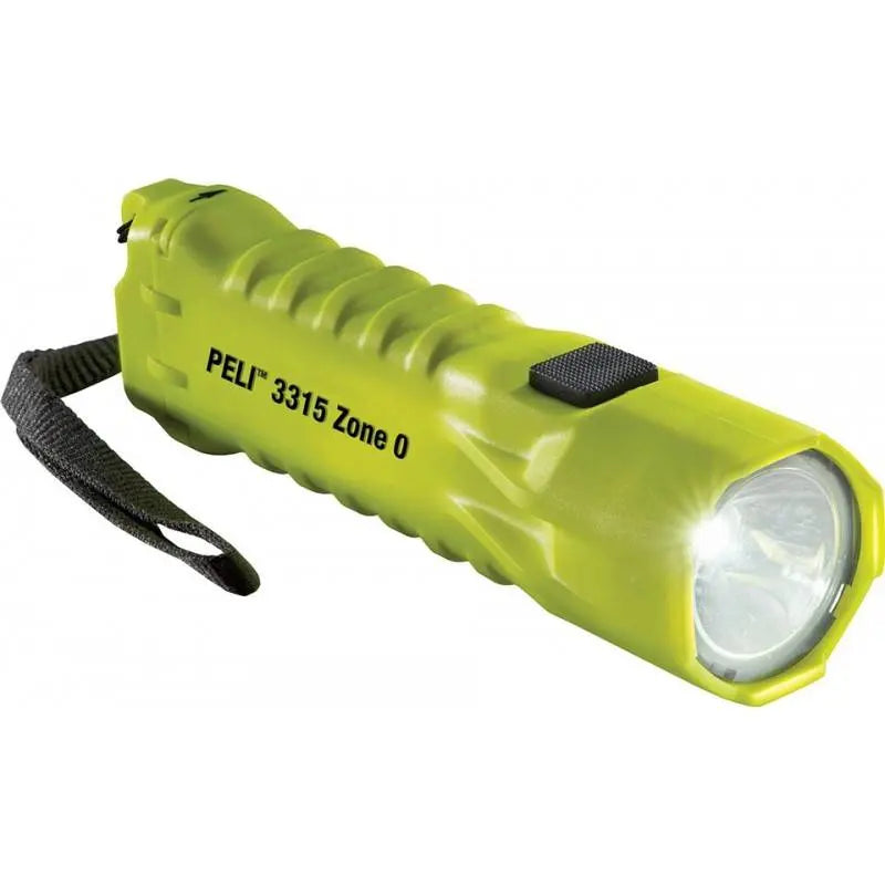 Lampe Torche Peli 3315Z0 – 138 Lumens ATEX Zone 0 (Catégorie 1) + Bague de Fixation casque - NYCTALOPE