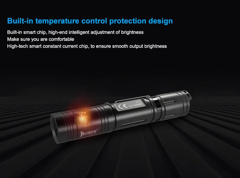 Lampe Torche Rechargeable Wuben L50 – 1200 Lumens - NYCTALOPE