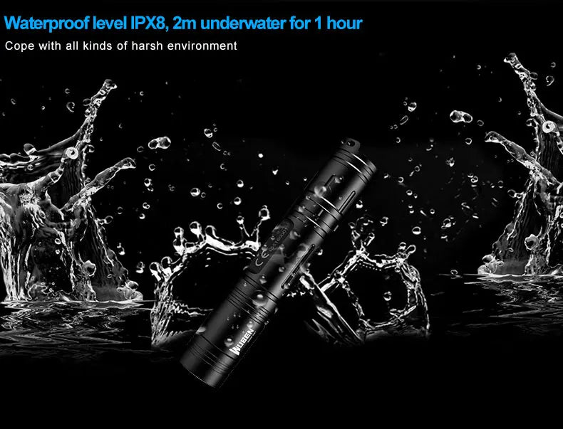 Lampe Torche Rechargeable Wuben L50 – 1200 Lumens - NYCTALOPE