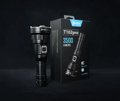 Lampe Torche Rechargeable Wuben T102Pro – 3500 Lumens - NYCTALOPE