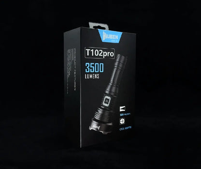 Lampe Torche Rechargeable Wuben T102Pro – 3500 Lumens - NYCTALOPE